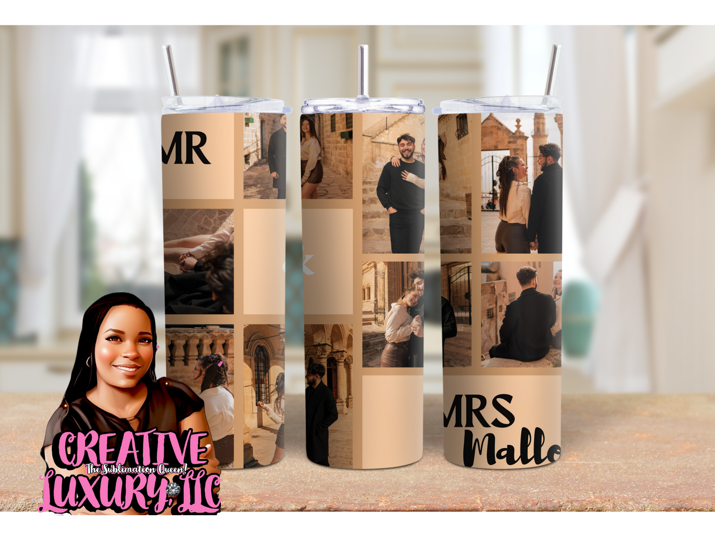 Newlywed 20 oz Skinny Tumbler