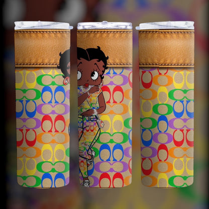 Betty Designer Inspired Skinny Tumbler
