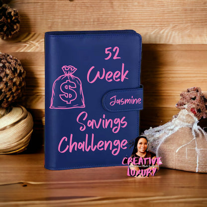 Personalized 52 Week Savings Challenge Budget Binder 💰