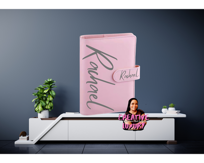 Script- MEGA Font Sized Personalized A6 Budget Binder