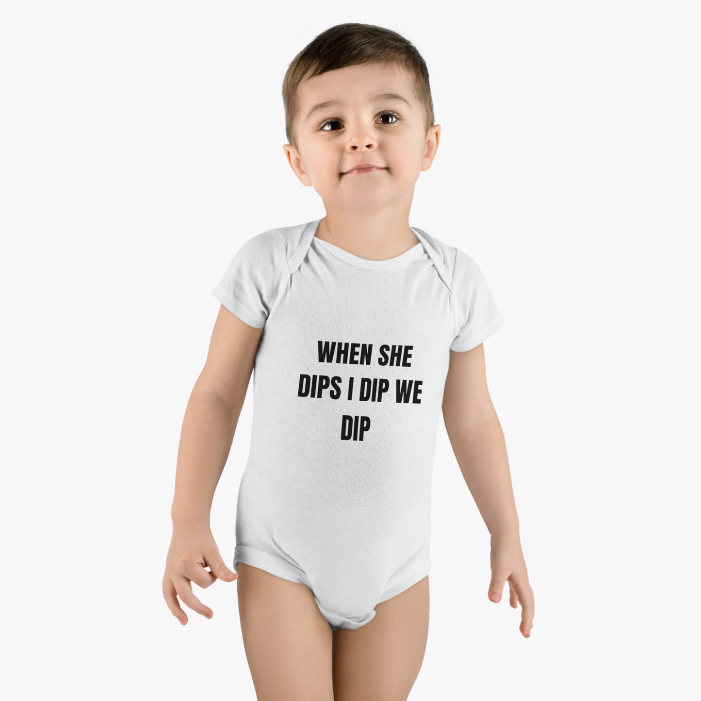 Mommy and Me Humerous Baby Short Sleeve Onesie®