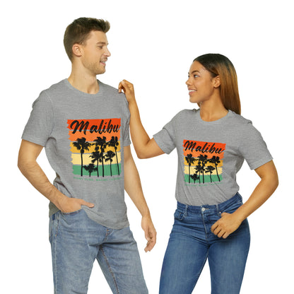 Malibu California Unisex Jersey Short Sleeve Tee