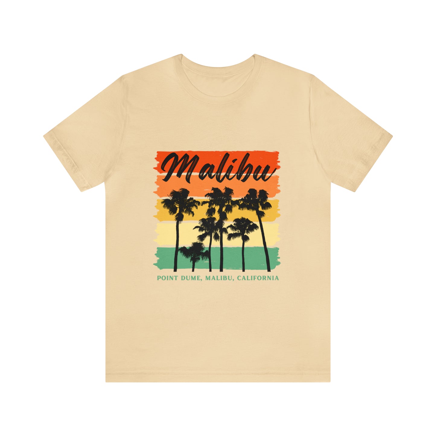 Malibu California Unisex Jersey Short Sleeve Tee