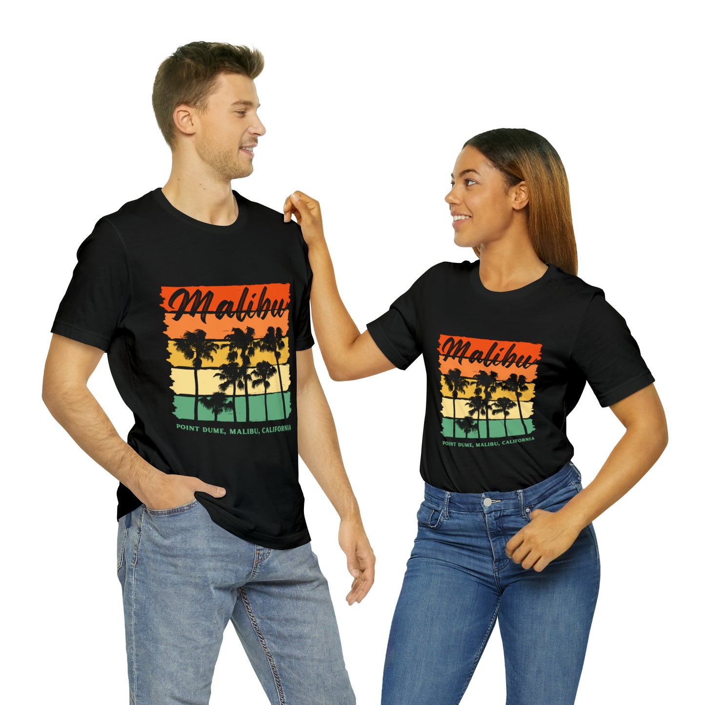 Malibu California Unisex Jersey Short Sleeve Tee