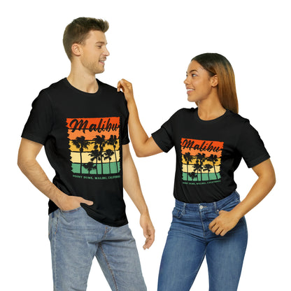 Malibu California Unisex Jersey Short Sleeve Tee