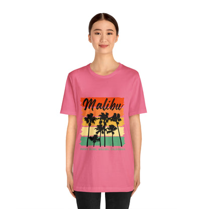 Malibu California Unisex Jersey Short Sleeve Tee