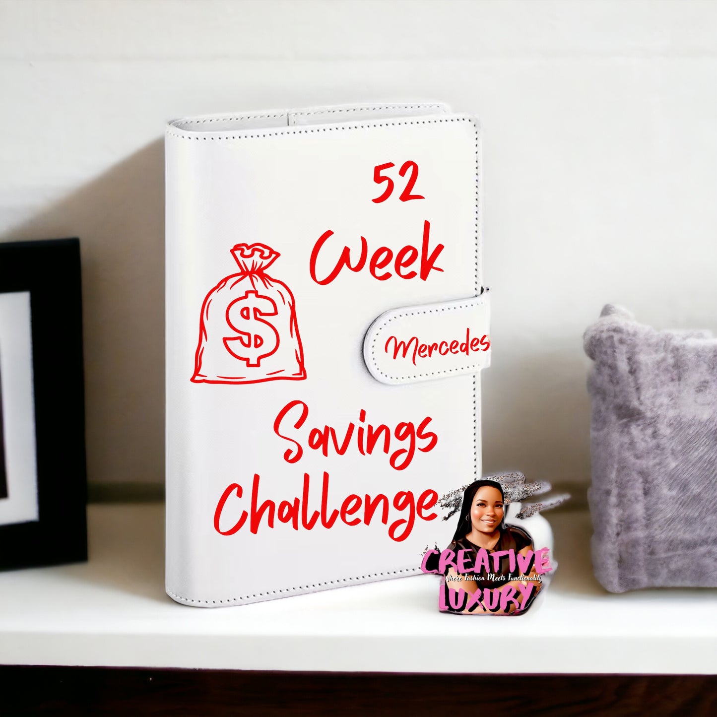 Personalized 52 Week Savings Challenge Budget Binder 💰