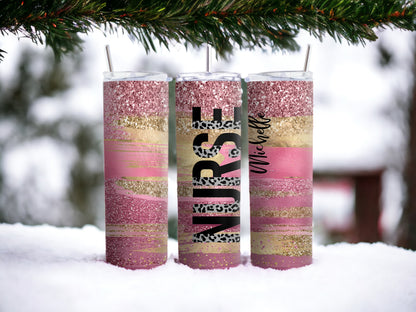 Personalizable Nurse Tumbler