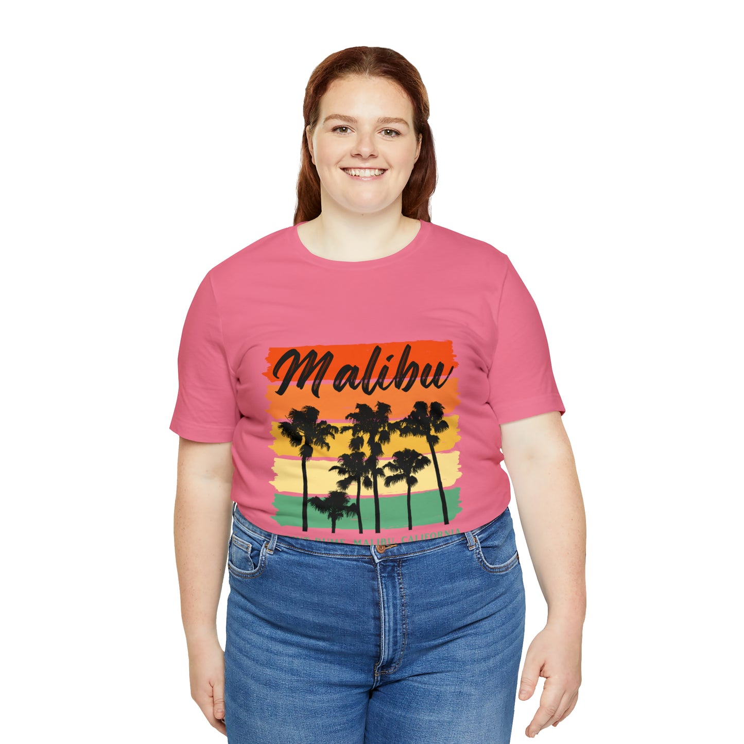 Malibu California Unisex Jersey Short Sleeve Tee