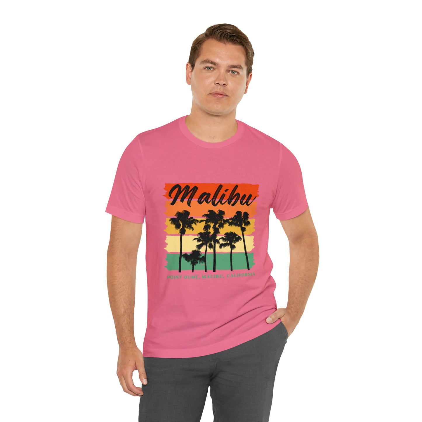 Malibu California Unisex Jersey Short Sleeve Tee