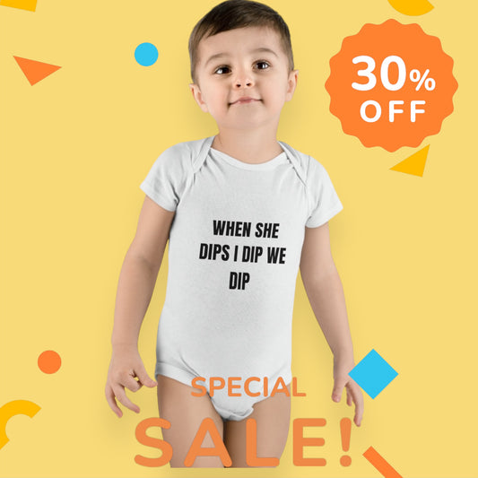 Mommy and Me Humerous Baby Short Sleeve Onesie®