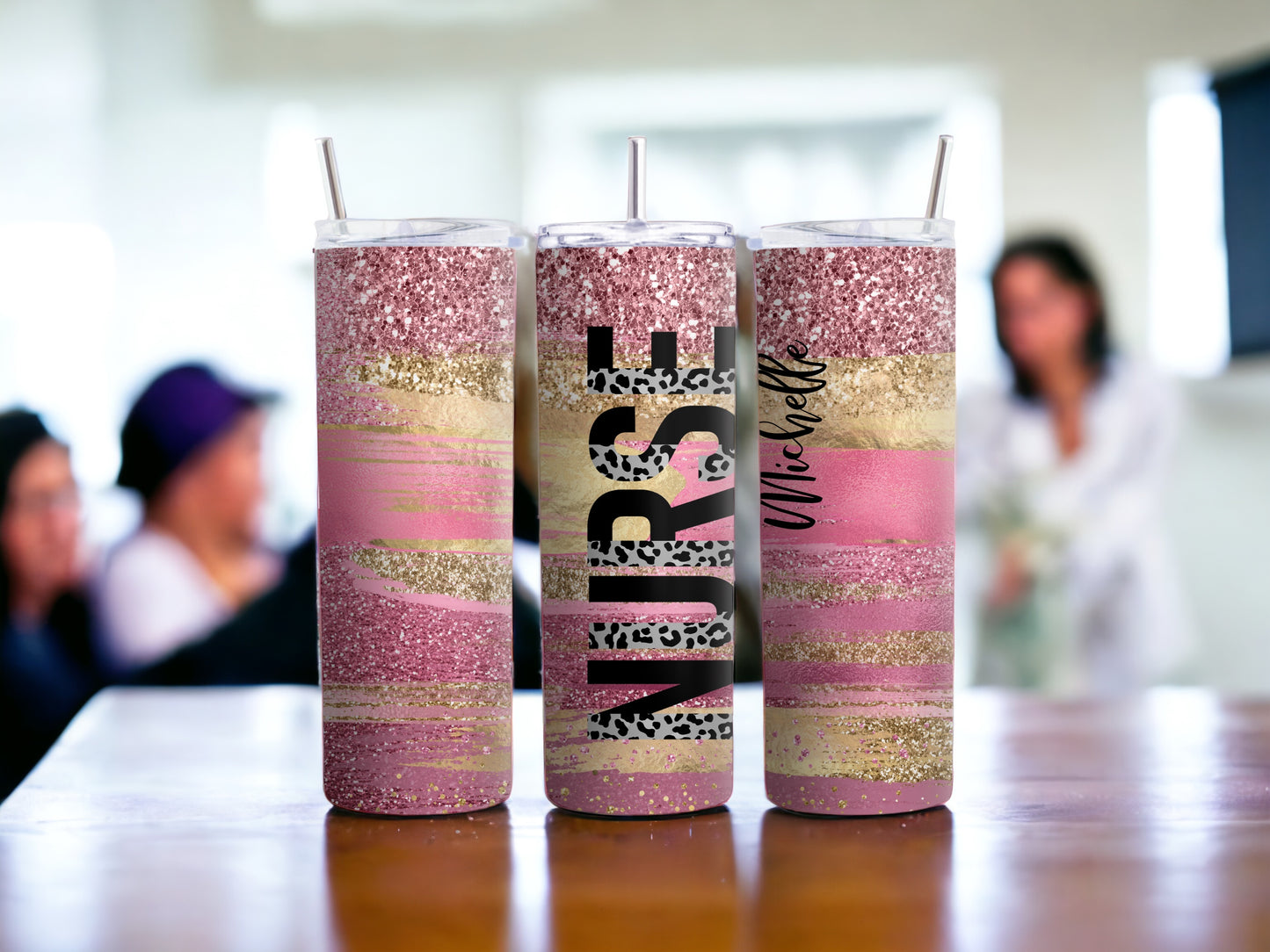 Personalizable Nurse Tumbler