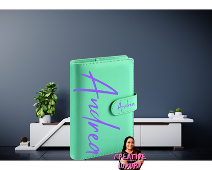 Script- MEGA Font Sized Personalized A6 Budget Binder