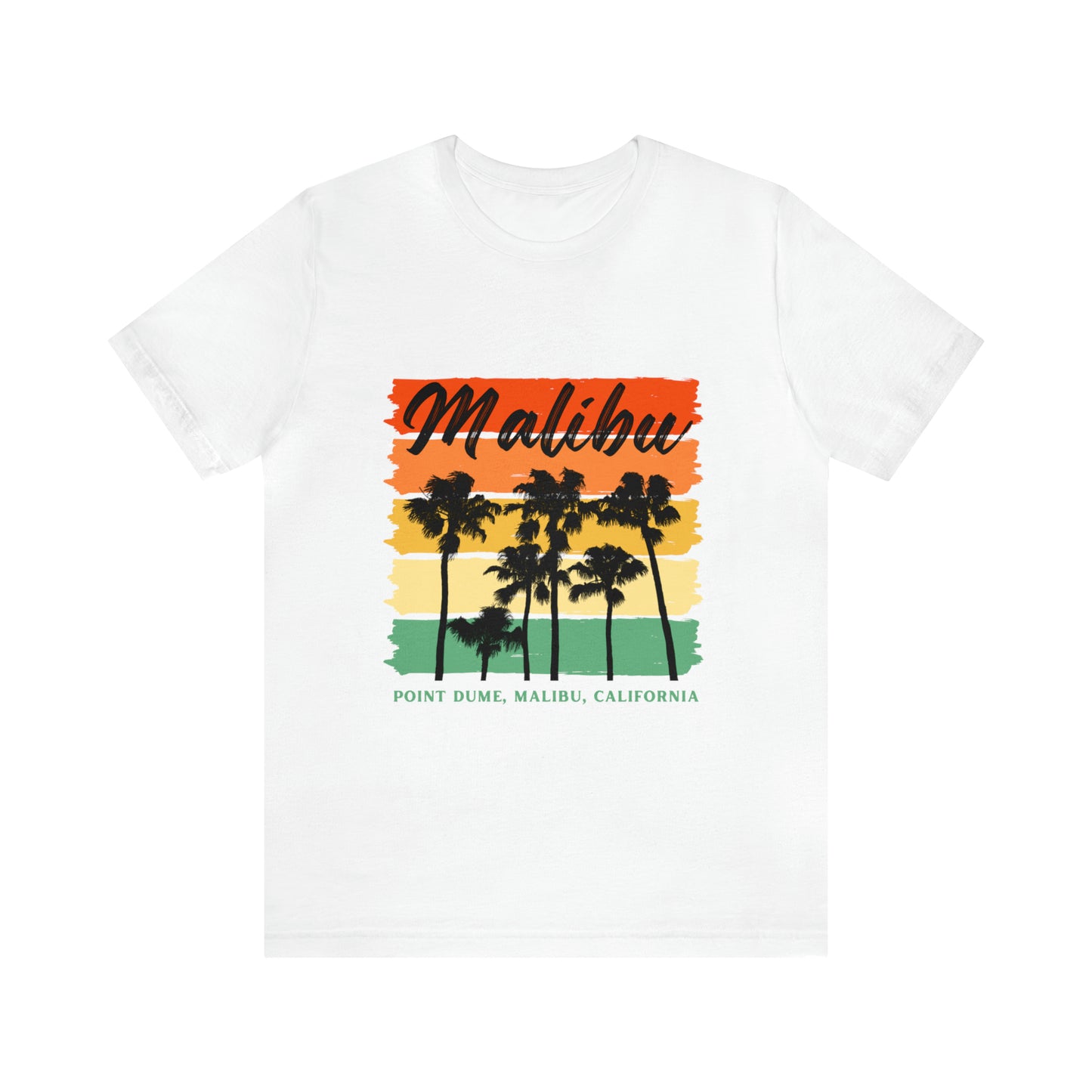 Malibu California Unisex Jersey Short Sleeve Tee