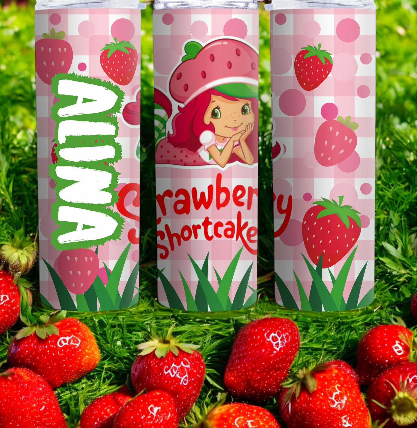 Strawberry Shortcake Tumbler 🍓
