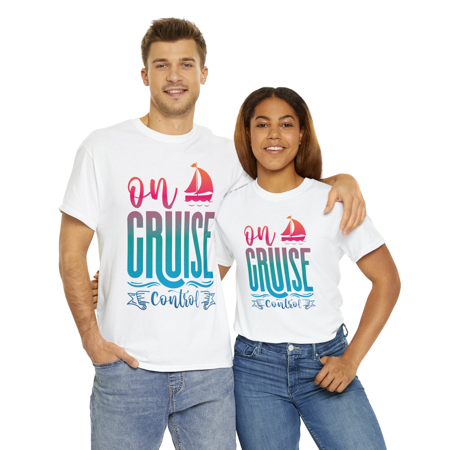 Camiseta de crucero familiar