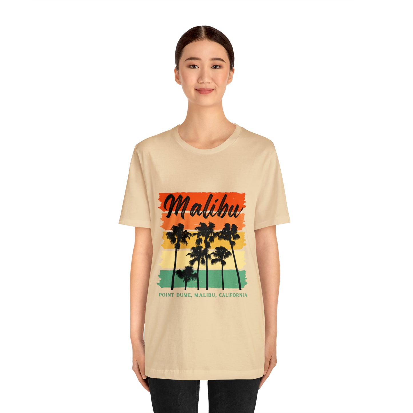 Malibu California Unisex Jersey Short Sleeve Tee