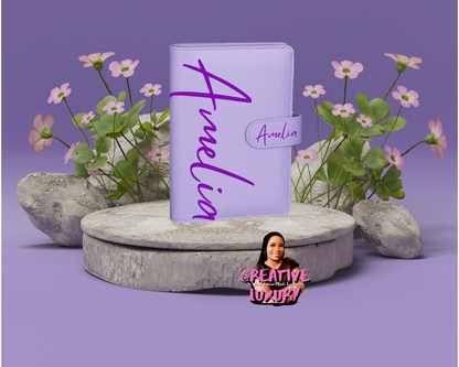 Script- MEGA Font Sized Personalized A6 Budget Binder