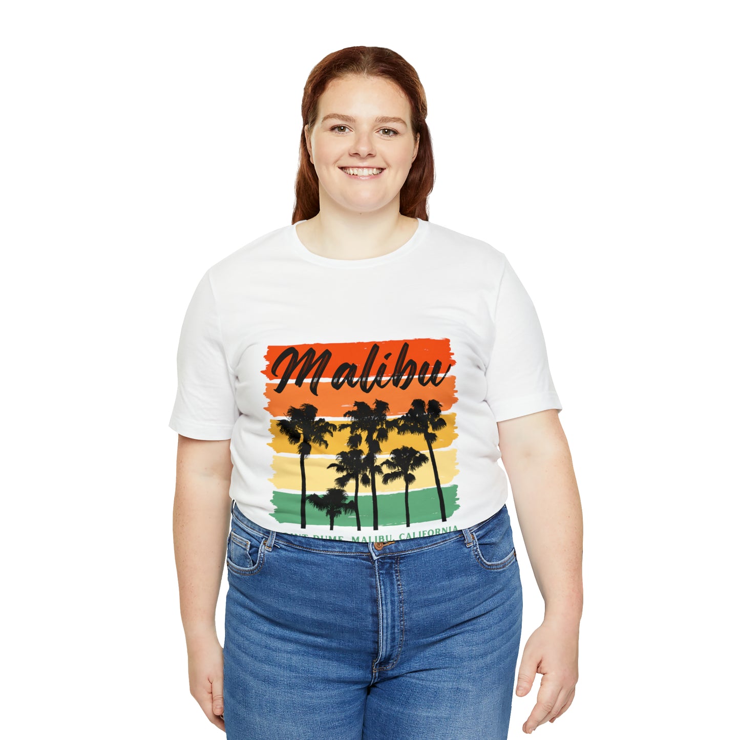 Malibu California Unisex Jersey Short Sleeve Tee