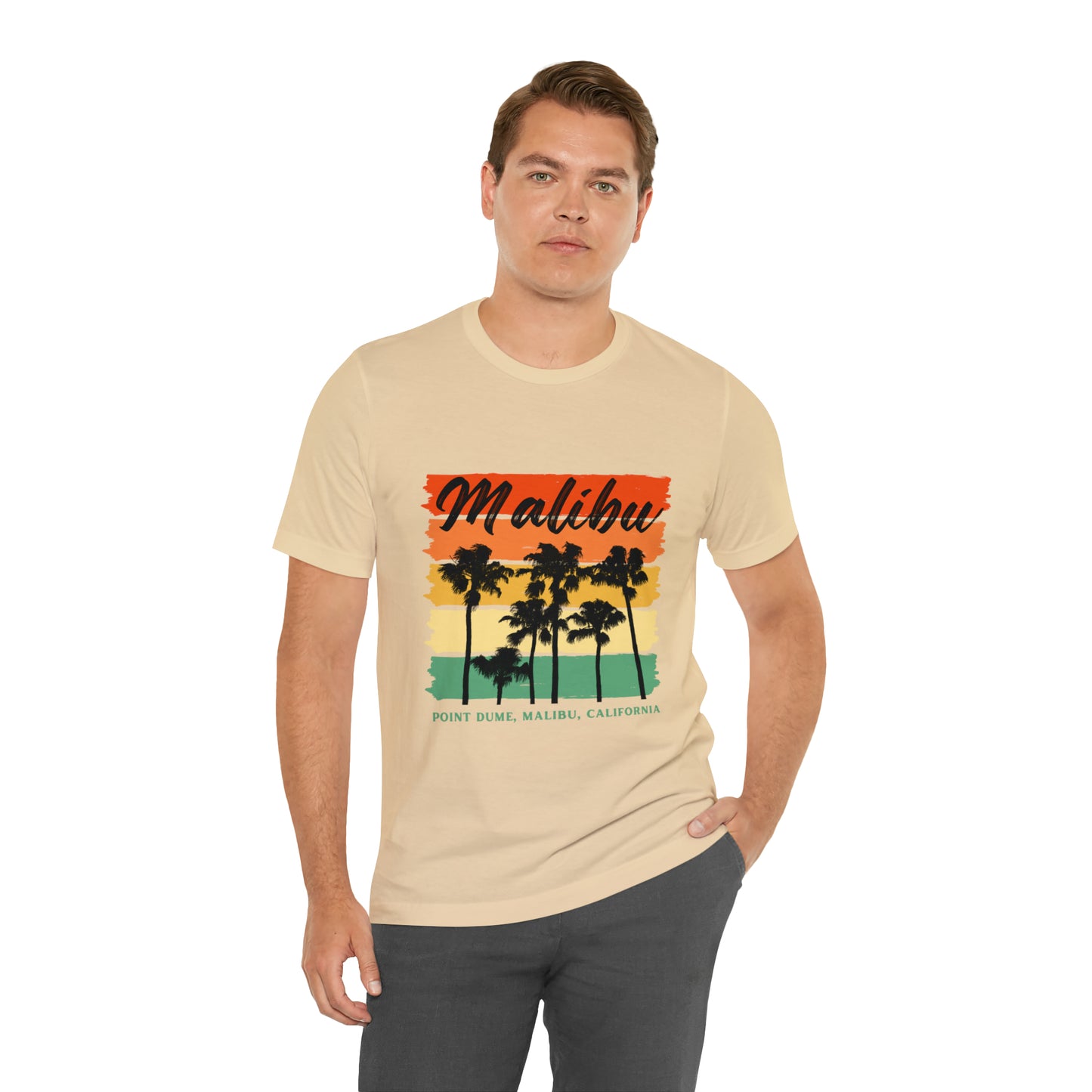 Malibu California Unisex Jersey Short Sleeve Tee