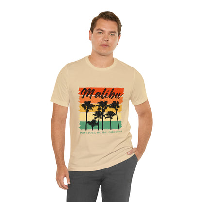 Malibu California Unisex Jersey Short Sleeve Tee