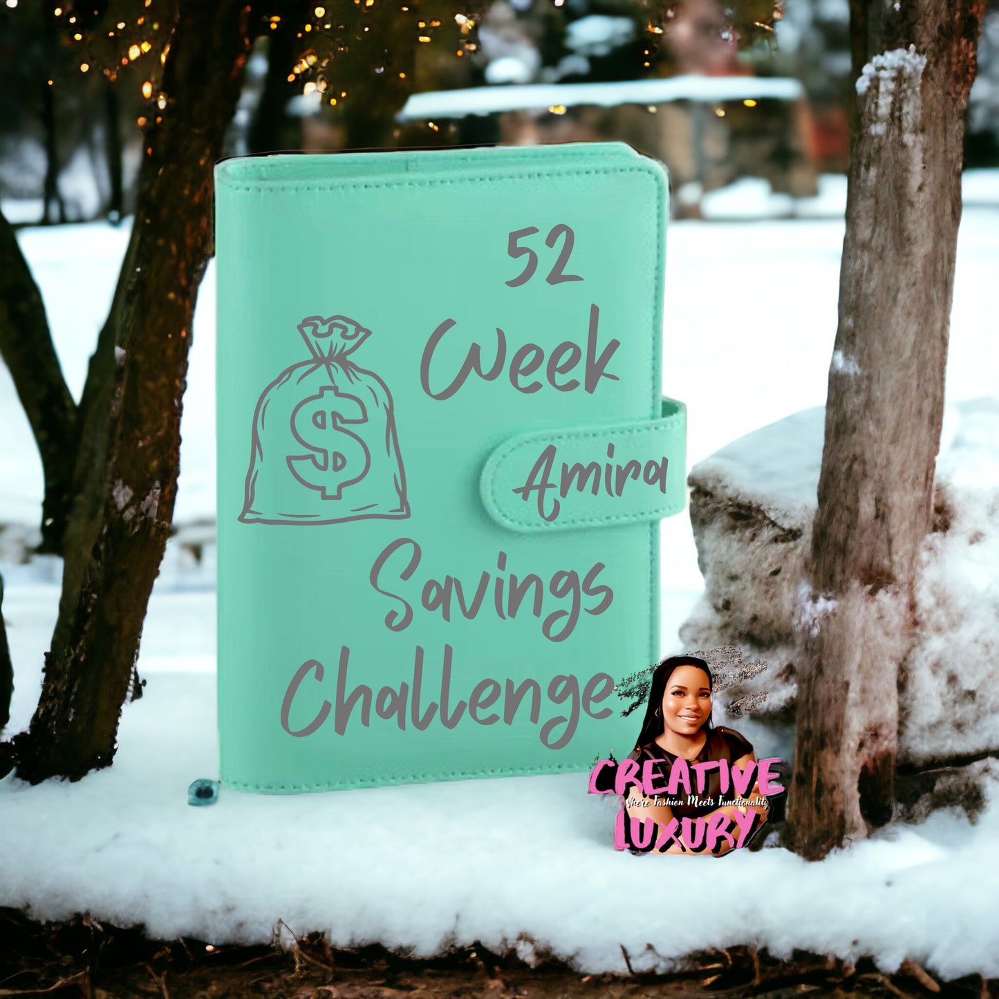 Personalized 52 Week Savings Challenge Budget Binder 💰