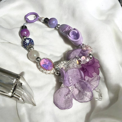Purple Lover’s Keychain Wristlet