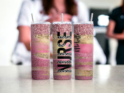 Personalizable Nurse Tumbler
