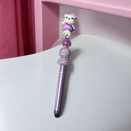 Purple HK Stylus Pen With Hidden Pen Inside