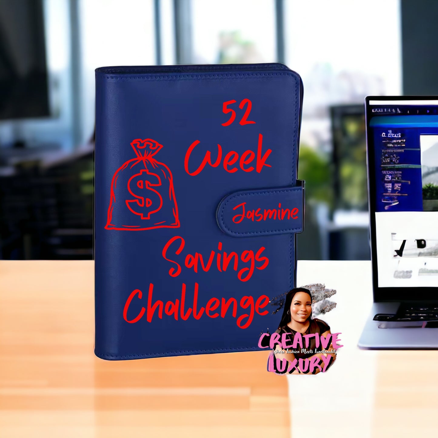 Personalized 52 Week Savings Challenge Budget Binder 💰