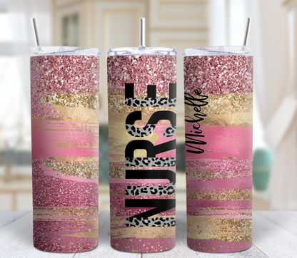 Personalizable Nurse Tumbler