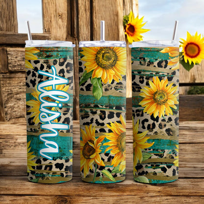 🌻 Sunflower Bliss Tumbler 🌻