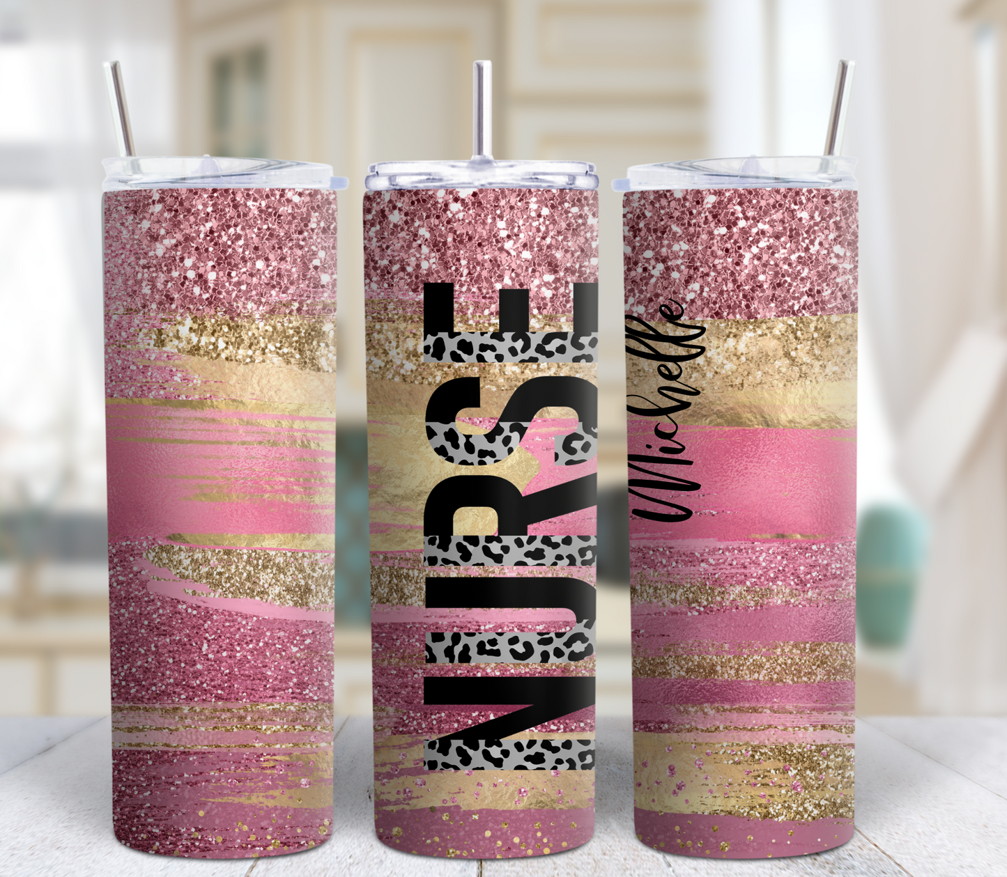 Personalizable Nurse Tumbler