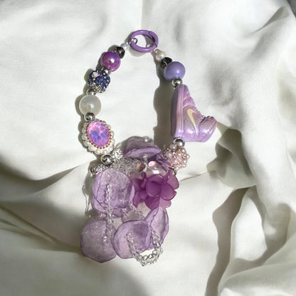 Purple Lover’s Keychain Wristlet