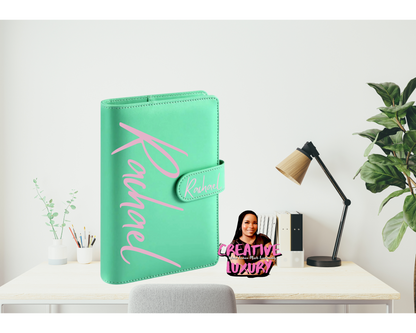 Script- MEGA Font Sized Personalized A6 Budget Binder