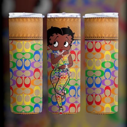 Betty Designer Inspired Skinny Tumbler