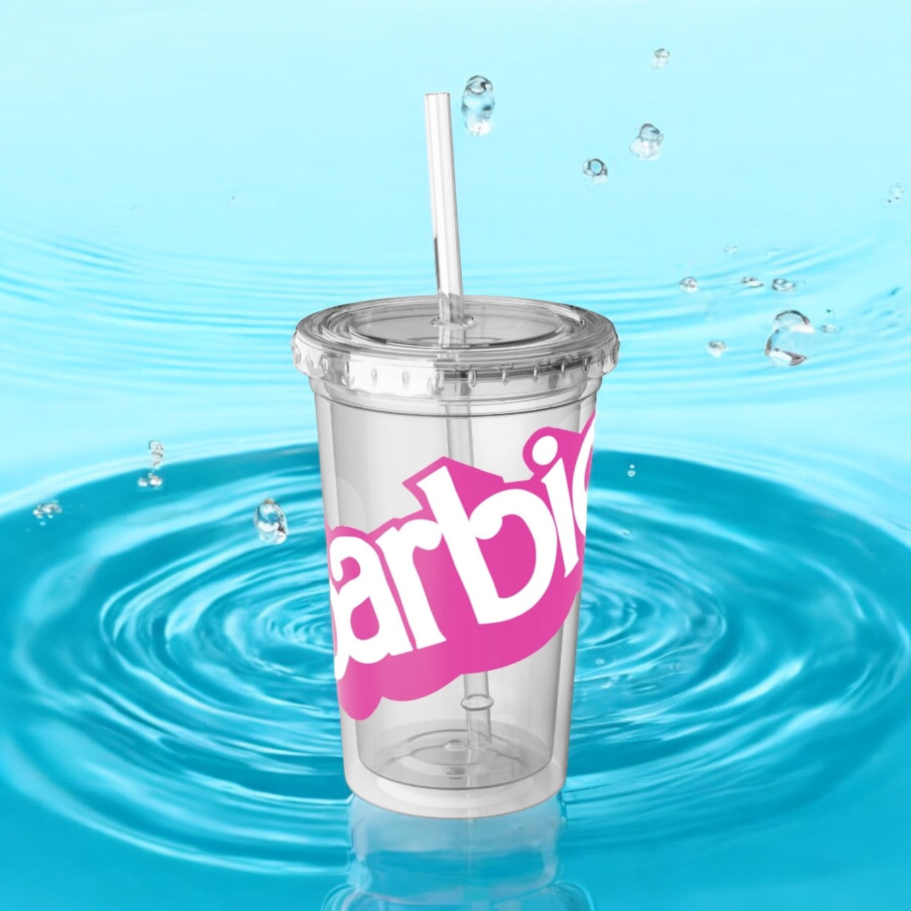 Barbie Acrylic Cup