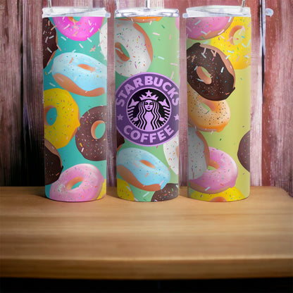Starbucks Donut 20 oz Skinny Tumbler