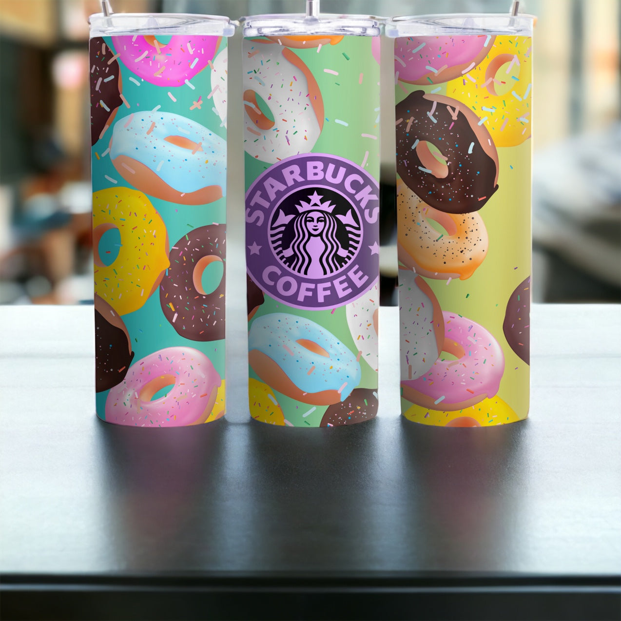 Starbucks Donut 20 oz Skinny Tumbler