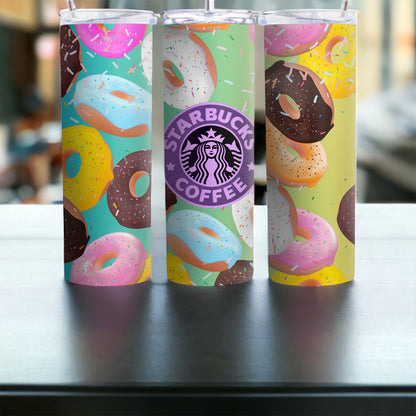 Starbucks Donut 20 oz Skinny Tumbler