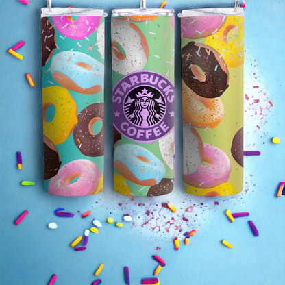 Starbucks Donut 20 oz Skinny Tumbler