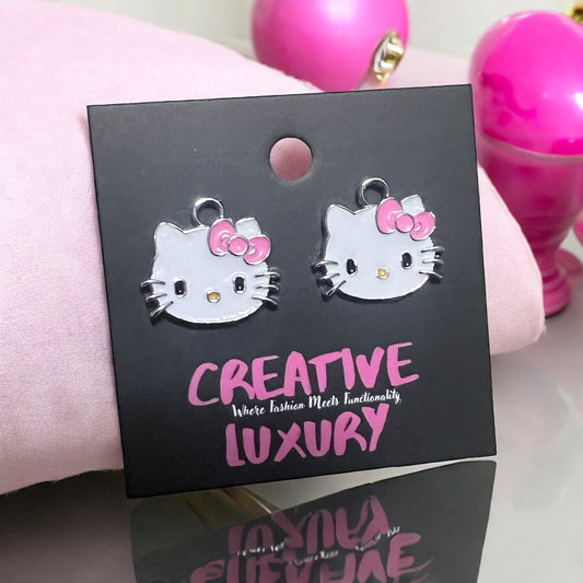 Pendientes de Hello Kitty
